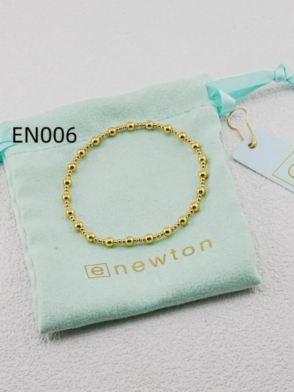 Enewton Gold Single-Strand Bracelet